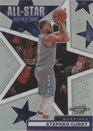 Stephen Curry WINNER STAYS Purple Optic SP - 2021-22 Donruss Optic