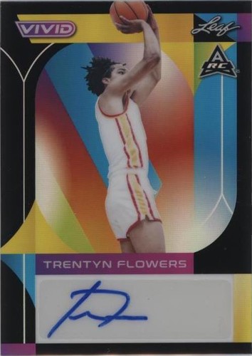2022-23 Leaf Vivid - Trentyn Flowers #BA-TF1
