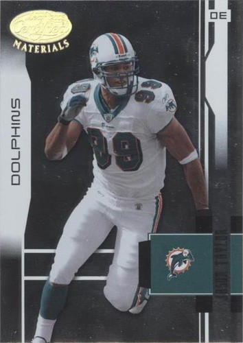2003 Leaf Certified Materials Jason Taylor #66