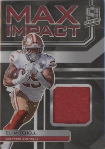 2022 Panini Spectra Elijah Mitchell #MI-EMI