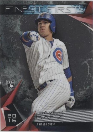 2015 Topps Finest - Javier Báez #FF-6