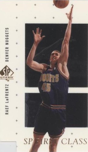 1998-99 SP Authentic - Raef LaFrentz #FC8