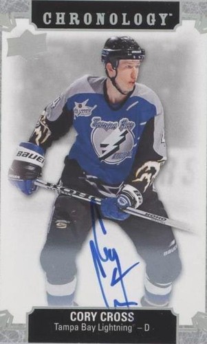2018-19 Upper Deck Chronology - Cory Cross #FH-TA-CC