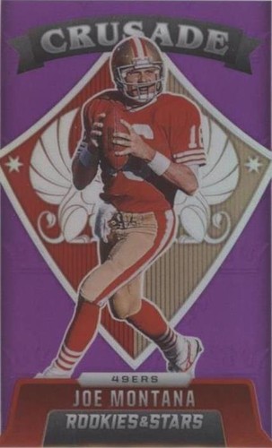 2021 Panini Rookies & Stars - Joe Montana #CR-11 49ers - Red
