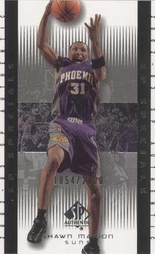2002-03 SP Authentic - Shawn Marion #136