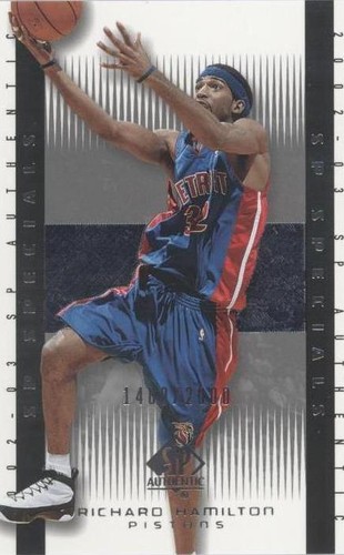 2002-03 SP Authentic - Richard Hamilton #132