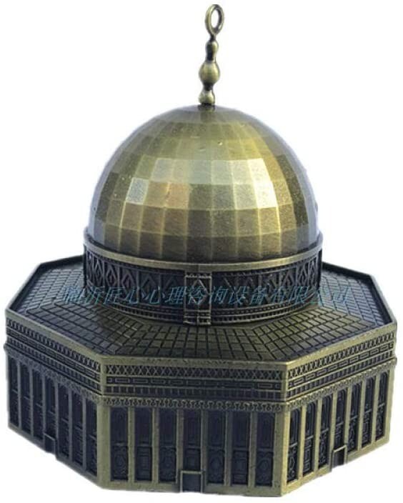 AQSA PALESTINE MODEL Sculpture Statue Bronze Metal The Dome Of Rock
