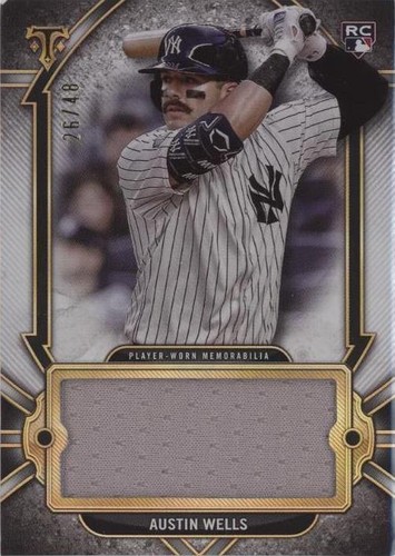 2024 Topps Triple Threads - Austin Wells #SJR-AWE2