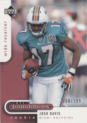 2005 Upper Deck NFL Foundations Josh Davis #115