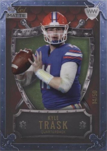 2021 Wild Card MATTE Kyle Trask #WWB-4