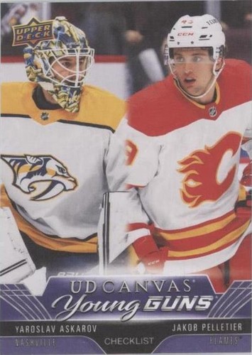 2023-24 Upper Deck Series 1 - Jakob Pelletier Yaroslav Askarov #C120