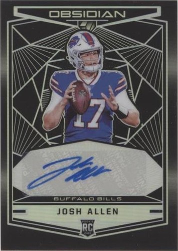 2018 Panini Obsidian Josh Allen #RKA-JA