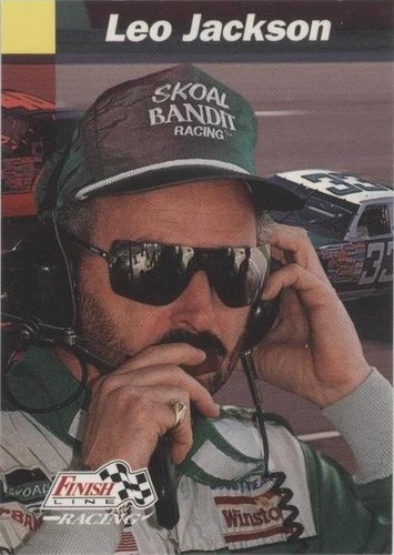 1993 Pro Set Finish Line - Leo Jackson #20