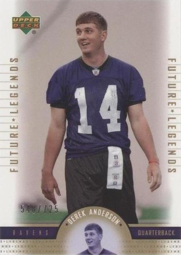 2005 Upper Deck NFL Legends Derek Anderson #107