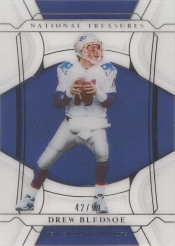 2021 Panini National Treasures Drew Bledsoe #75