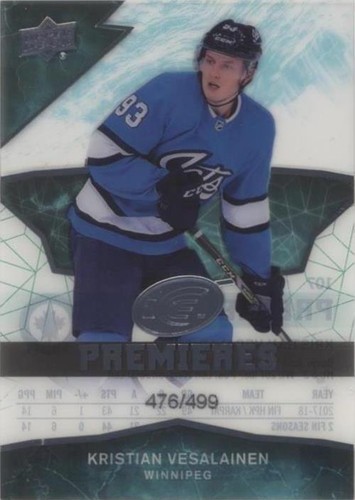 2018-19 Upper Deck Ice - Kristian Vesalainen #107