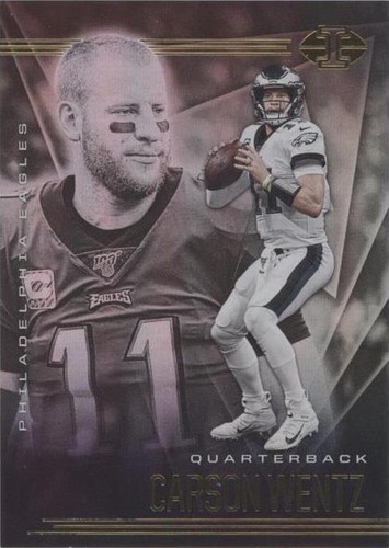 2020 Panini Illusions Carson Wentz #85