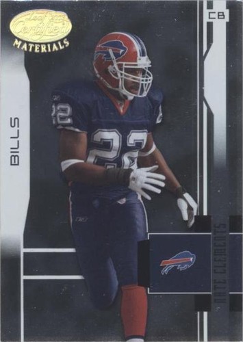2003 Leaf Certified Materials Nate Clements #11
