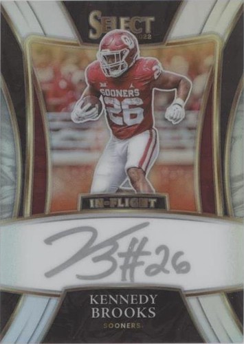 2022 Panini Chronicles Draft Picks Kennedy Brooks #IN-KBR