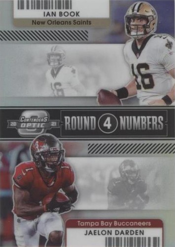 2021 Panini Contenders Optic Ian Book Jaelon Darden #RN-IBO