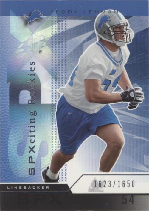 2004 SPx Teddy Lehman #121