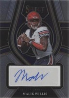 2022 Panini Select Draft Picks Malik Willis #RS-MWI