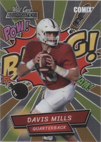 2021 Wild Card Alumination Davis Mills #AC-8