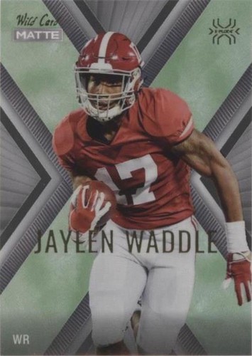 2021 Wild Card MATTE Jaylen Waddle #MXP-6