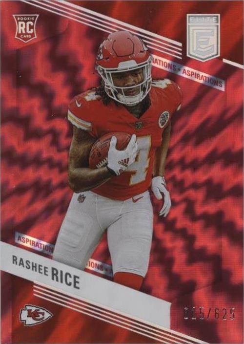 2023 Panini Donruss Elite - Rookies Rashee Rice #177 Aspirations ...