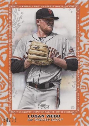 2022 Topps Rip - Logan Webb #17