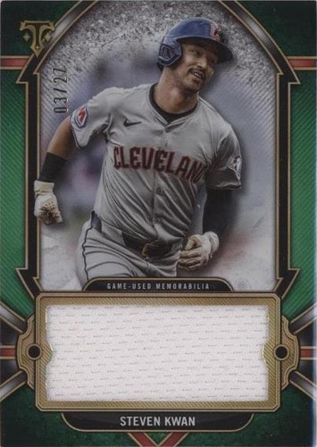 2024 Topps Triple Threads - Steven Kwan #SJR-SK