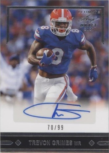 2021 Leaf Ultimate Draft Trevon Grimes #GLR-TG1