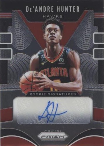 2019-20 Panini Prizm De'Andre Hunter Tiger Stripe SSP #251