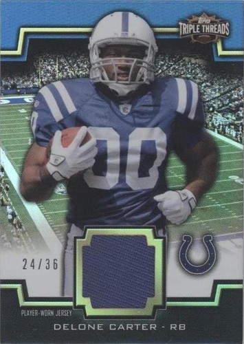 2011 Topps Triple Threads Delone Carter #TTUSR-41