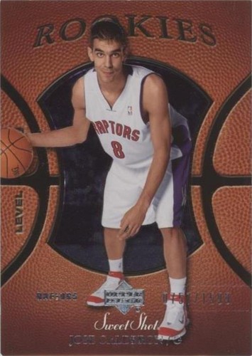 2005-06 Upper Deck Sweet Shot - Jose Calderon #107