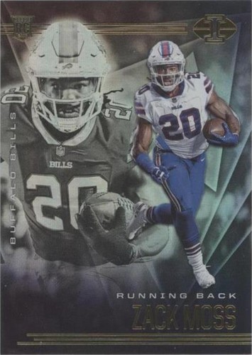 2020 Panini Illusions Zack Moss #30