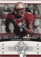 2005 Upper Deck Rookie Debut Craphonso Thorpe #119