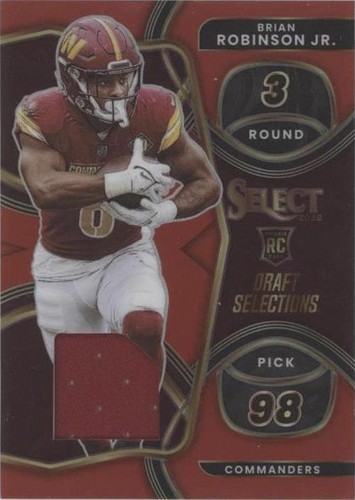 2022 Panini Select Brian Robinson Jr. #DS-21