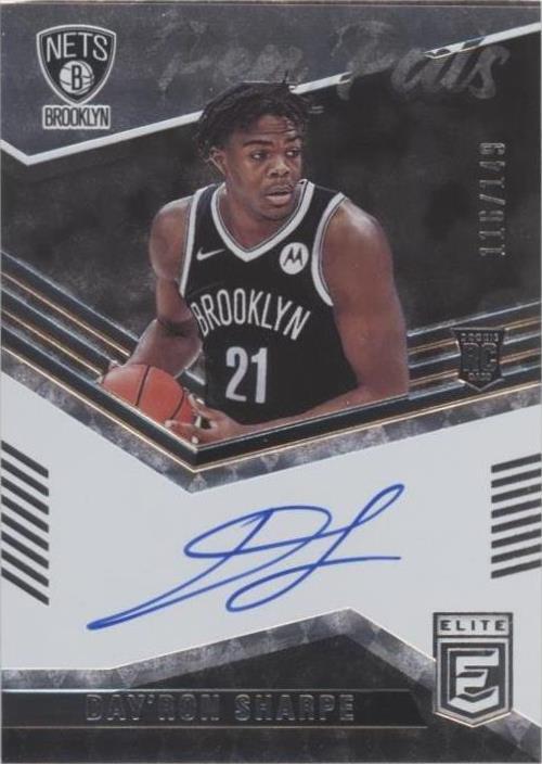 2021-22 Donruss Elite - Day'Ron Sharpe #PP-DSH