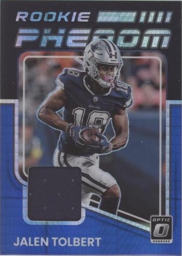 2022 Panini Donruss Optic Jalen Tolbert #RP-JT