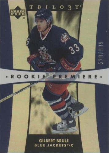 2005-06 Upper Deck Trilogy - Gilbert Brule #187