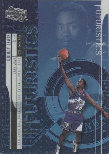 1999-00 Upper Deck Ionix - Quincy Lewis #78