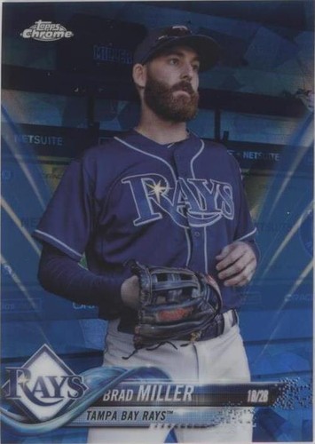2018 Topps Chrome Sapphire Edition - Brad Miller #478