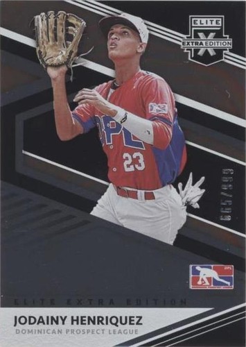 2020 Panini Elite Extra Edition - Jodainy Henriquez #189