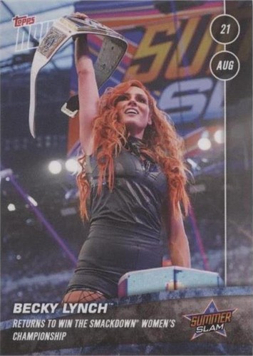 2021 Topps Now WWE - Becky Lynch #23