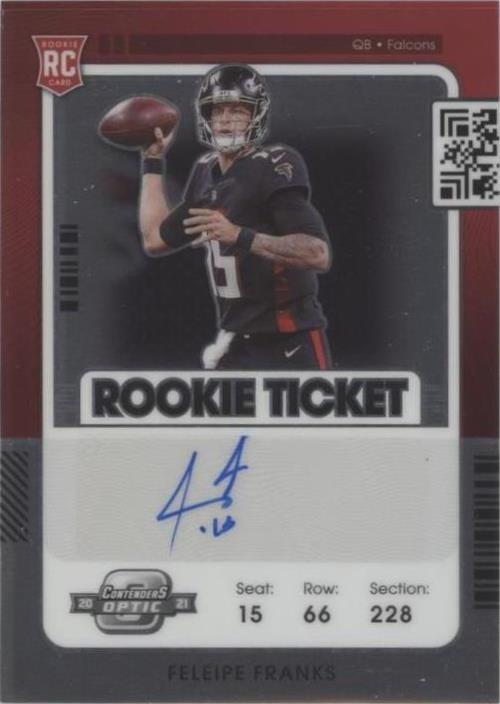 2021 Panini Contenders Optic Feleipe Franks #194