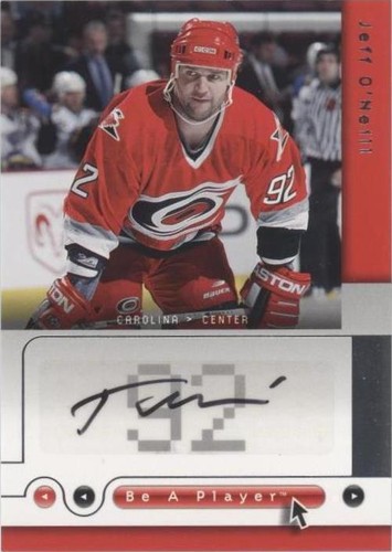 2005-06 Upper Deck Be a Player - Jeff O'Neill #JO