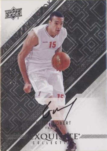 2013-14 Upper Deck Exquisite Collection - Rudy Gobert #R17