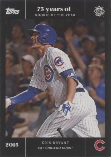2022 Topps MLB Rookie of the Year 75th Anniversary - Kris Bryant #47