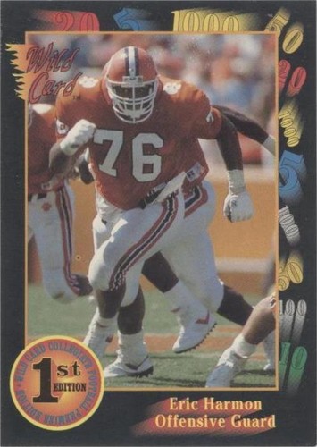 1991 Wild Card Draft Eric Harmon #79